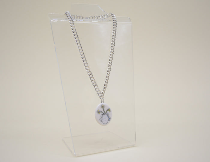Yellow Daisy Trio Necklace