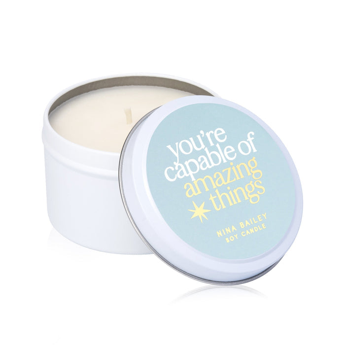You're Capable Of Amazing Things - Quote Soy Candle - Nina Bailey