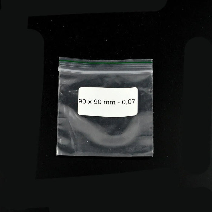 Ziplock Bag 90x90mm 0,07mm 1000 pcs - Zetla