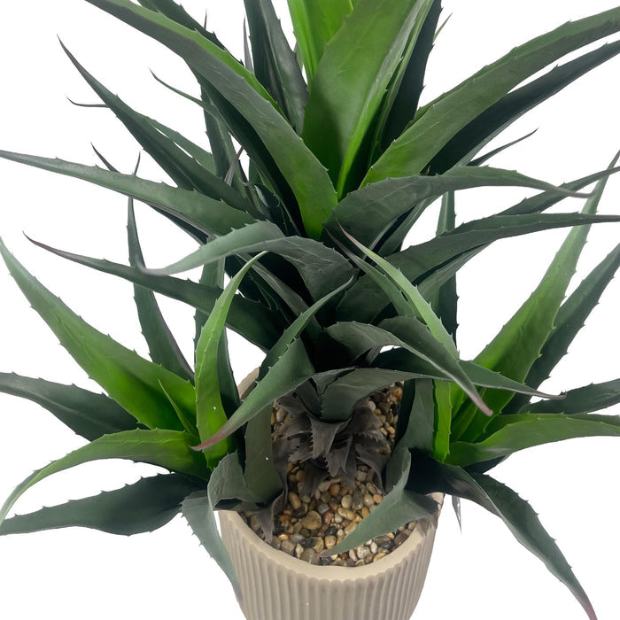 110cm Artificial Agave Tropical Display in Pot Artificial-1