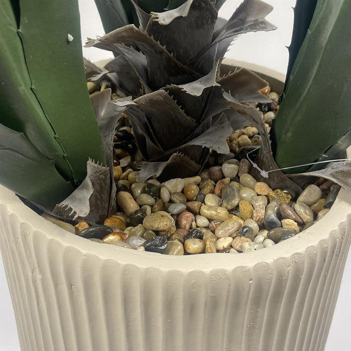 110cm Artificial Agave Tropical Display in Pot Artificial-2