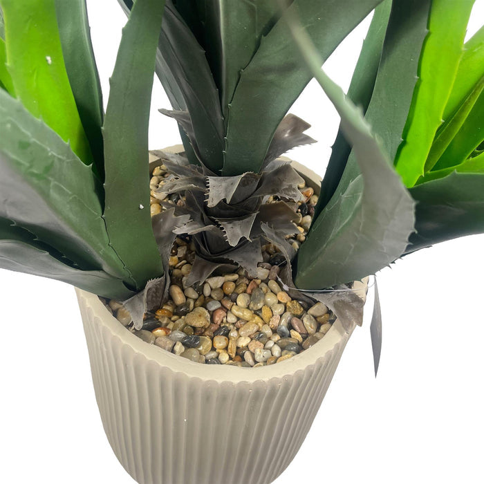 110cm Artificial Agave Tropical Display in Pot Artificial-3