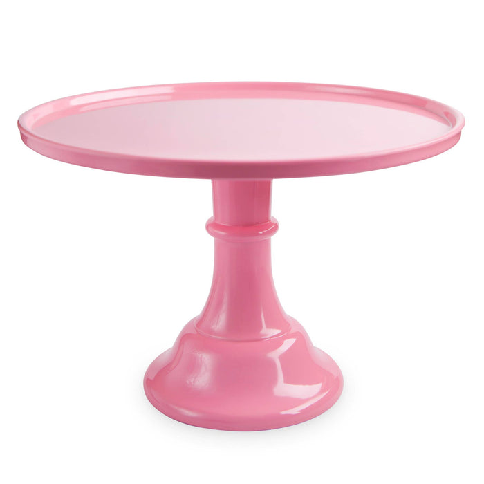 11.5 inch Collapsable Melamine Cake Stand in Pink