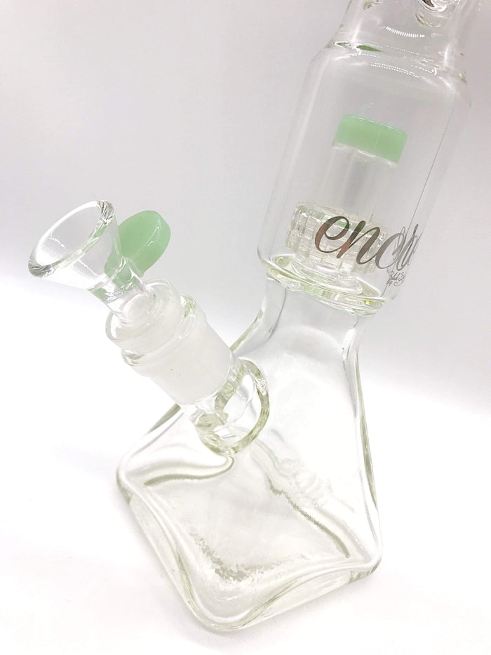 Smoke Station Water Pipe 12" Pyramid salt-shaker beaker from Encore