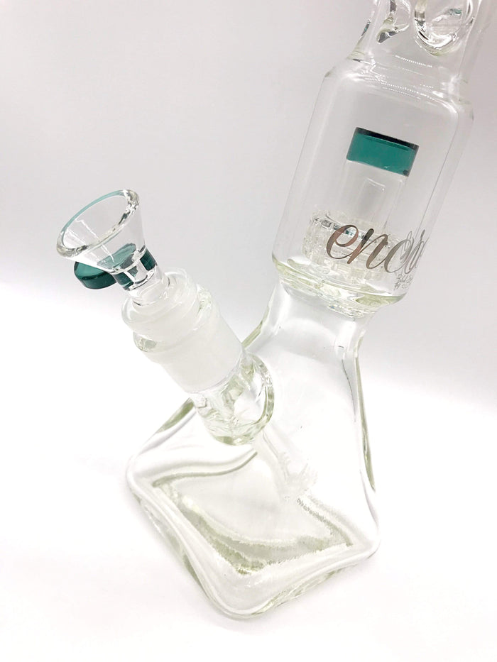 Smoke Station Water Pipe 12" Pyramid salt-shaker beaker from Encore