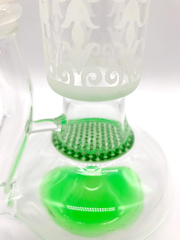 Smoke Station Water Pipe 14” Honeycomb Rig