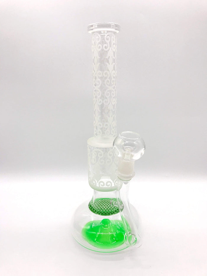 Smoke Station Water Pipe 14” Honeycomb Rig