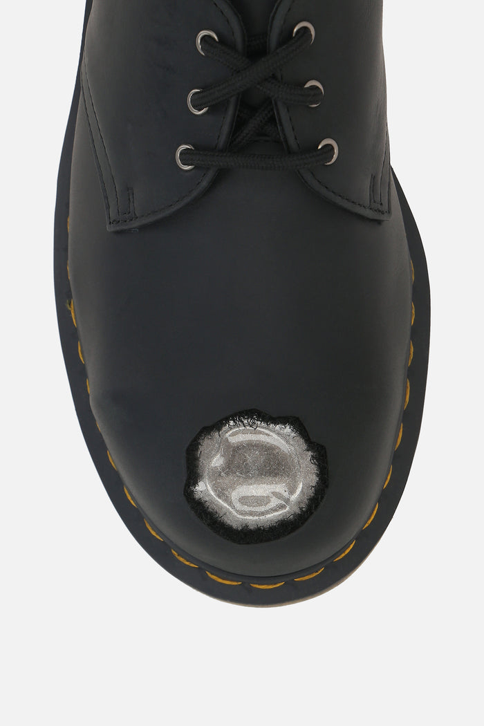1461 lace-up shoes in leather with a metal toe cap