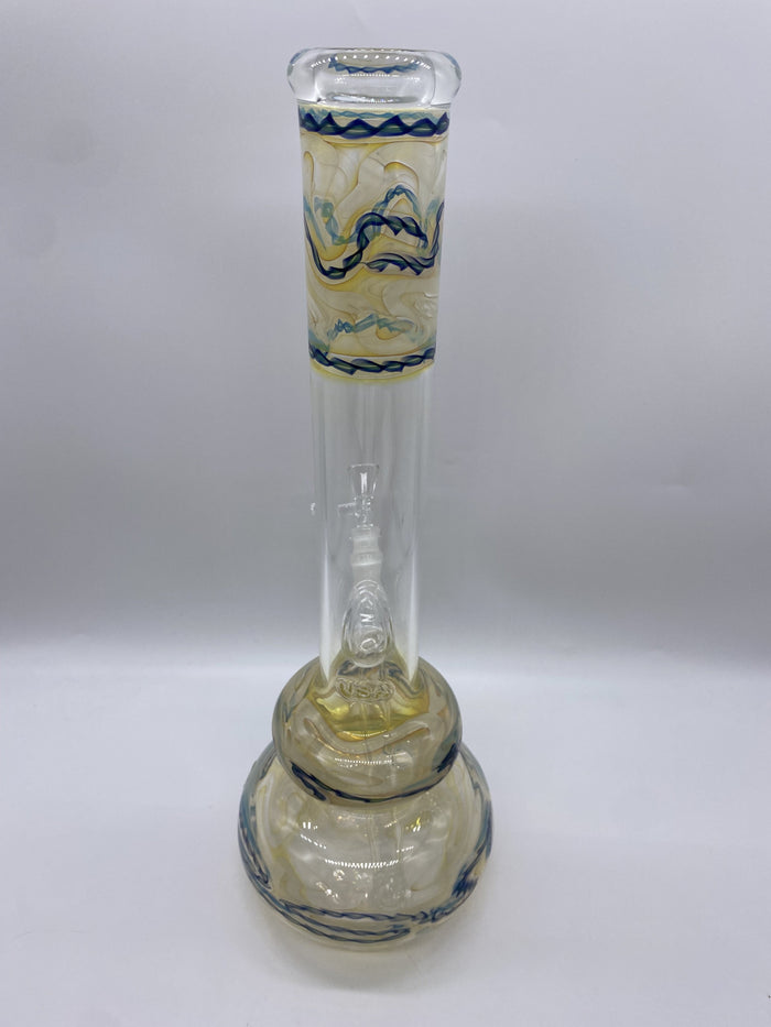 15" American Cane Wrap Water Pipe