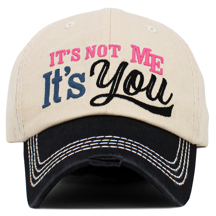 1640 - It's Not Me It's You Hat - Khaki