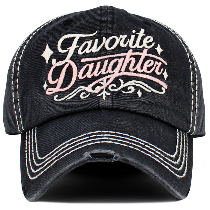 1641 - Favorite Daughter Hat - Black