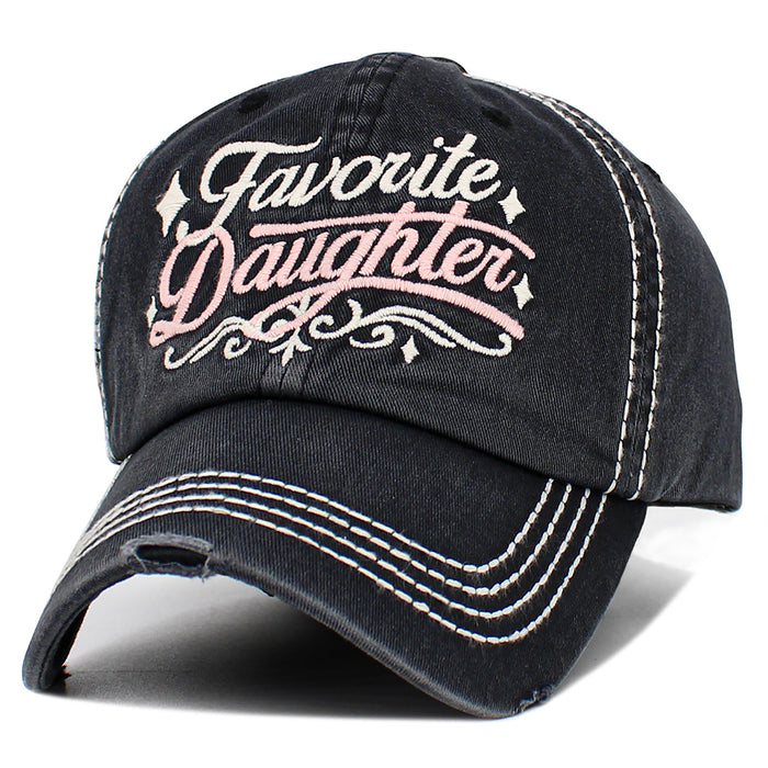 1641 - Favorite Daughter Hat - Black