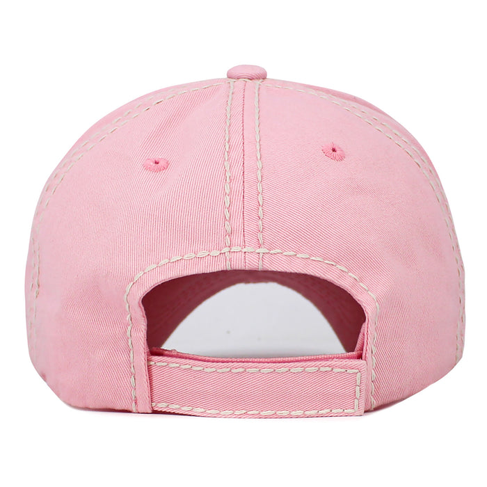 1646 - Dog Mom Hat - Pink