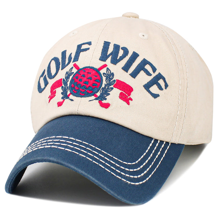 1648 - Golf Wife Hat - Blue