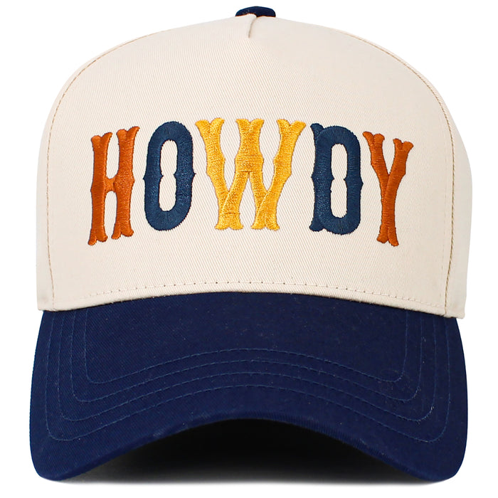 1650 - HOWDY Hat - Navy Blue