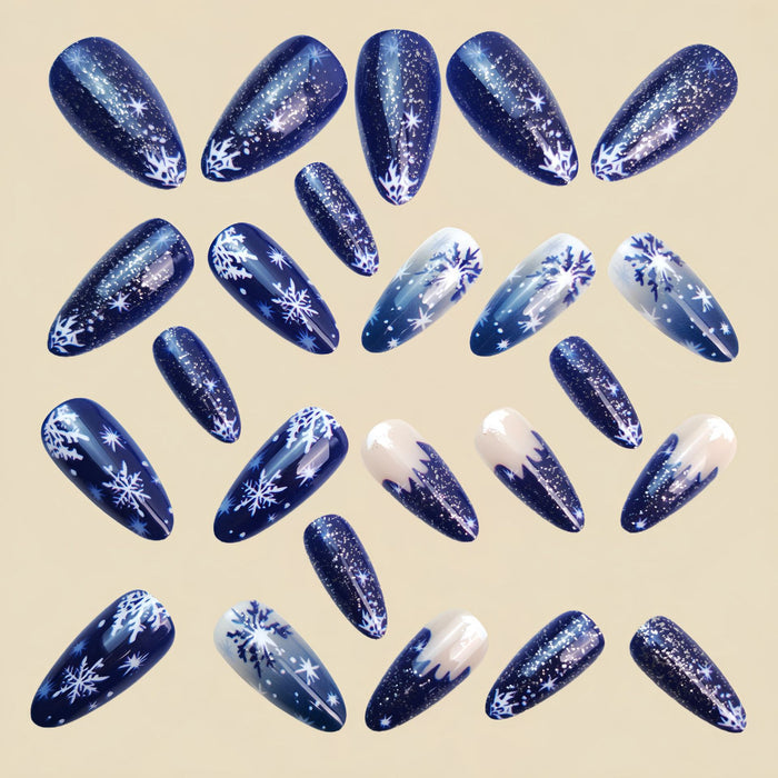 24pcs/Set Press On Nails Y1239