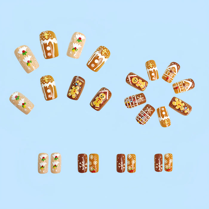 24pcs/Set Press On Nails Y250