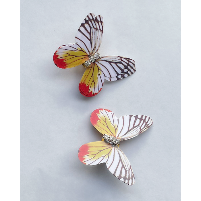 2pcs Butterfly Hair, braid, twist, Locs accessories / pins perfect for kids and adults