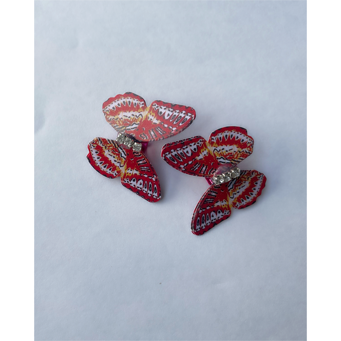 2pcs Butterfly Hair, braid, twist, Locs accessories / pins perfect for kids and adults