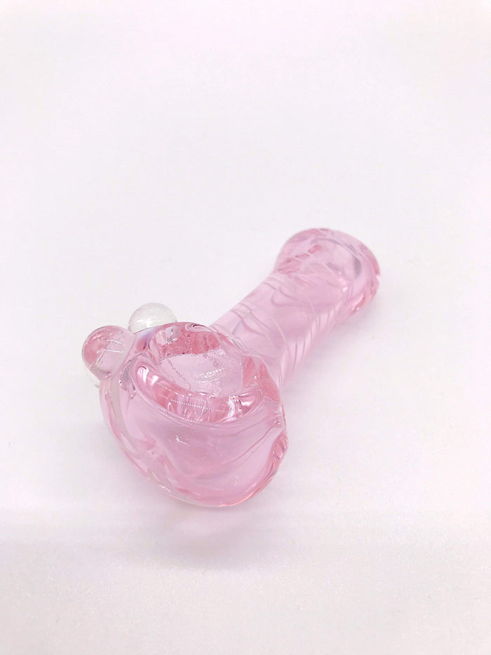 Smoke Station Hand Pipe 3” Pink Spoon Hand Pipe