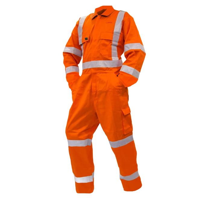 320gsm 12cal TTMC FR D/N Orange Overalls | 840069