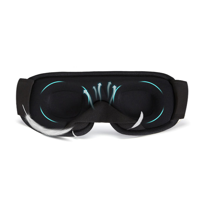 3D Sleeping Eye Mask Blocking Light Breathable Soft Padded Mask Cover Eyepatch 🇬🇧