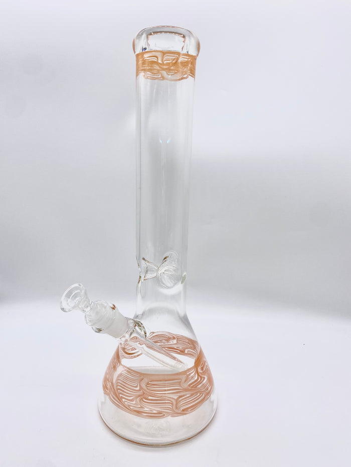 5mm Thick Beaker Water Pipe 14"