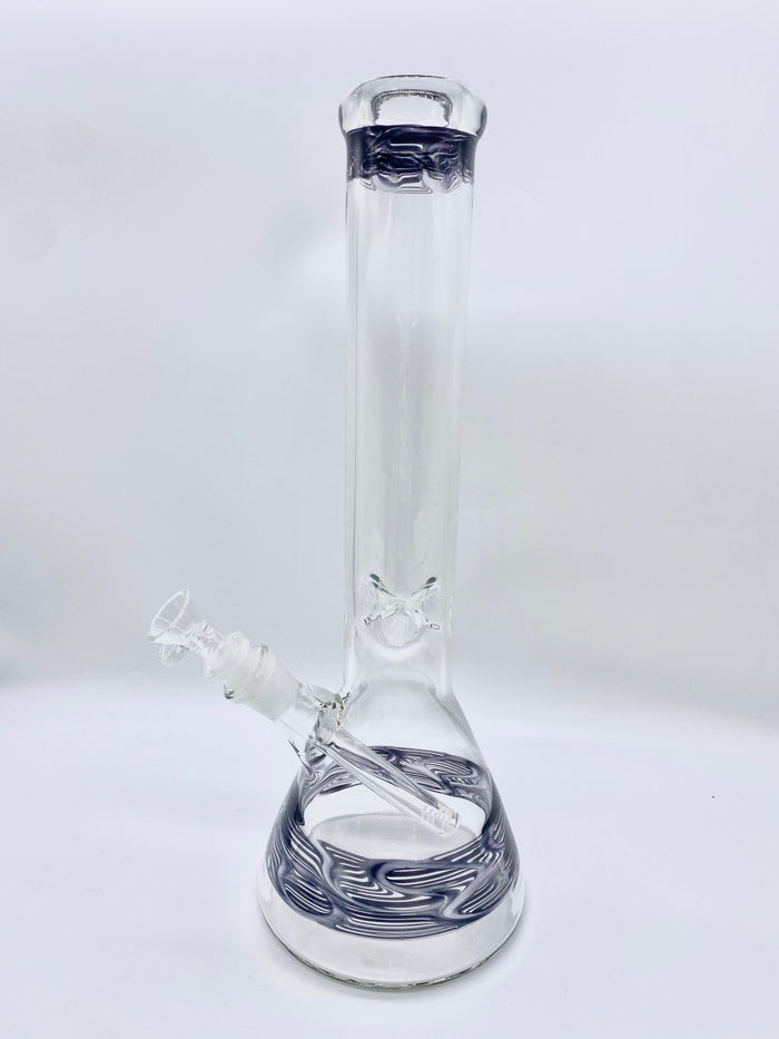 5mm Thick Beaker Water Pipe 14"