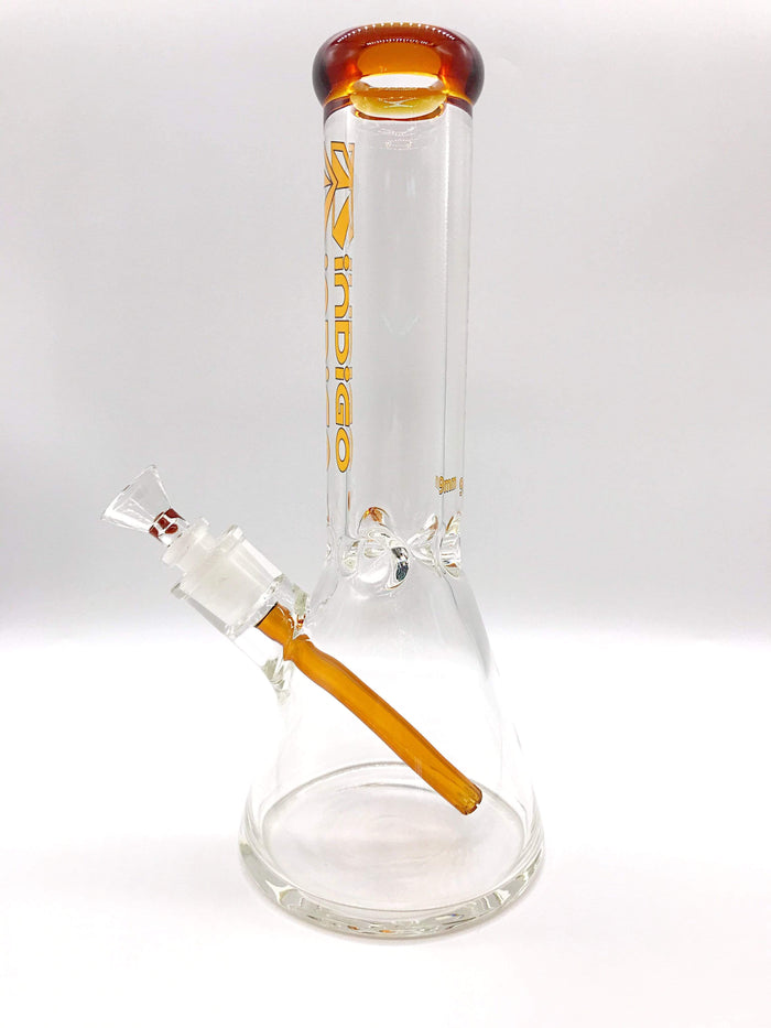 Smoke Station Water Pipe 9mm Thick American Indigo Bong