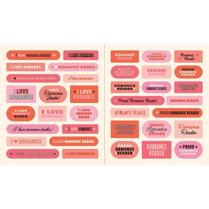 A Romance Reader's Sticker Book