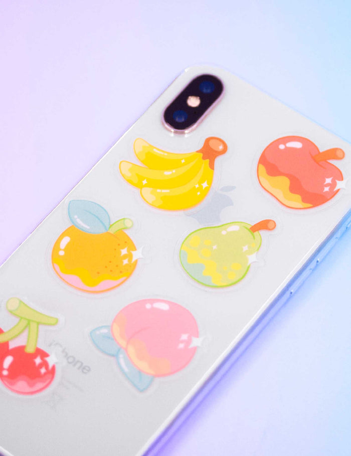 AC island fruits sticker set