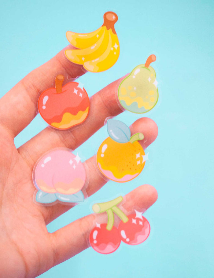 AC island fruits sticker set