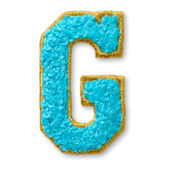 AG™ Letter G Stick-On Patch