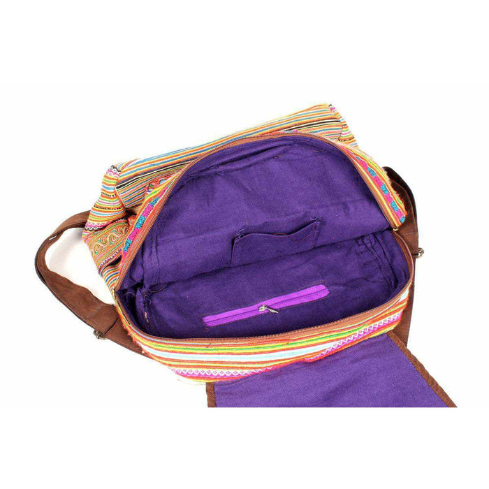 Alisa Embroidered Colorful Boho Backpack - Thailand