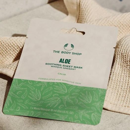 Aloe Sakinleştirici Nemlendirici Kağıt Maske