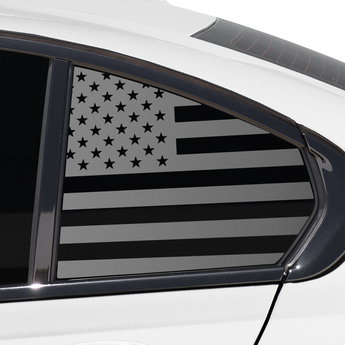 Quarter Window American Flag Vinyl Decal Stickers Fits BMW 3 Series 2019 - 2025 - Bogar Tech Designs