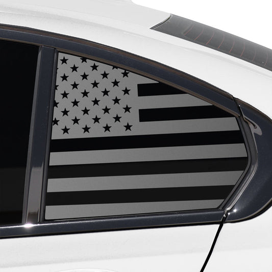 Quarter Window American Flag Vinyl Decal Stickers Fits BMW 3 Series 2019 - 2025 - Bogar Tech Designs