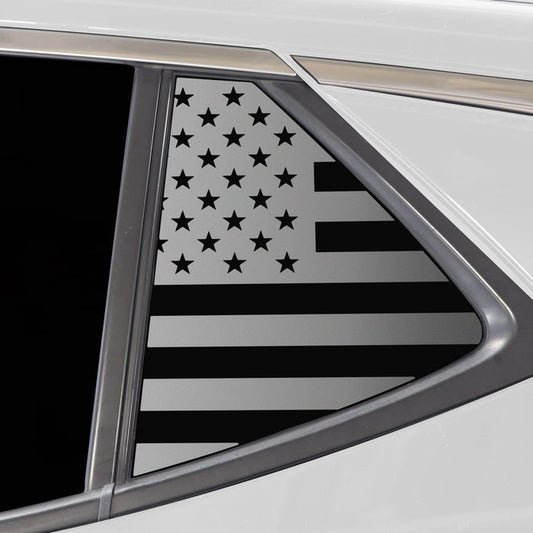 Quarter Window American Flag Vinyl Decal Stickers Fits Buick Encore GX 2020 - 2025 - Bogar Tech Designs
