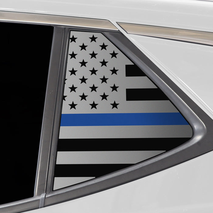 Quarter Window American Flag Vinyl Decal Stickers Fits Buick Encore GX 2020 - 2025 - Bogar Tech Designs