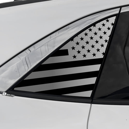 Quarter Window American Flag Vinyl Decal Stickers Fits Ford Escape 2020 - 2025 - Bogar Tech Designs