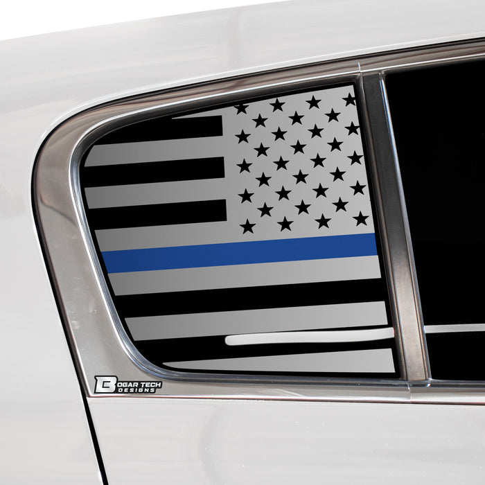 Quarter Window American Flag Vinyl Decal Stickers Fits Kia Sportage 2017 - 2022 - Bogar Tech Designs