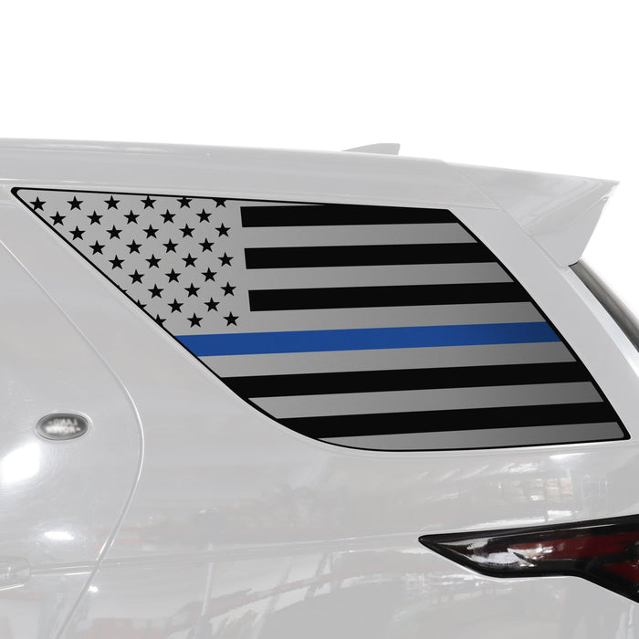 Quarter Window American Flag Vinyl Decal Stickers Fits Land Rover Discovery 2017 - 2025 - Bogar Tech Designs
