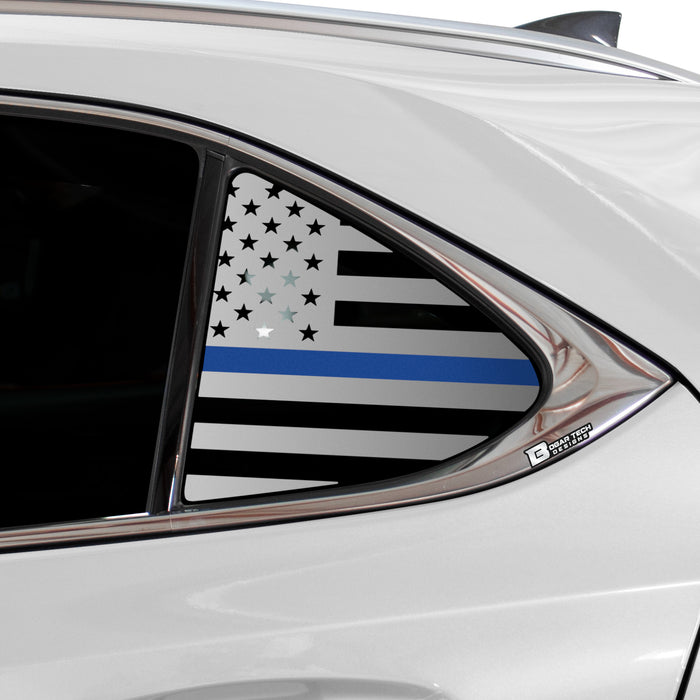 Quarter Window American Flag Vinyl Decal Stickers Fits Lexus UX 2019 - 2025 - Bogar Tech Designs