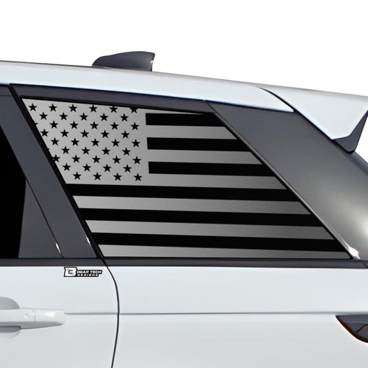 Quarter Window American Flag Vinyl Decal Stickers Fits Range Rover Sport 2014 - 2022 - Bogar Tech Designs