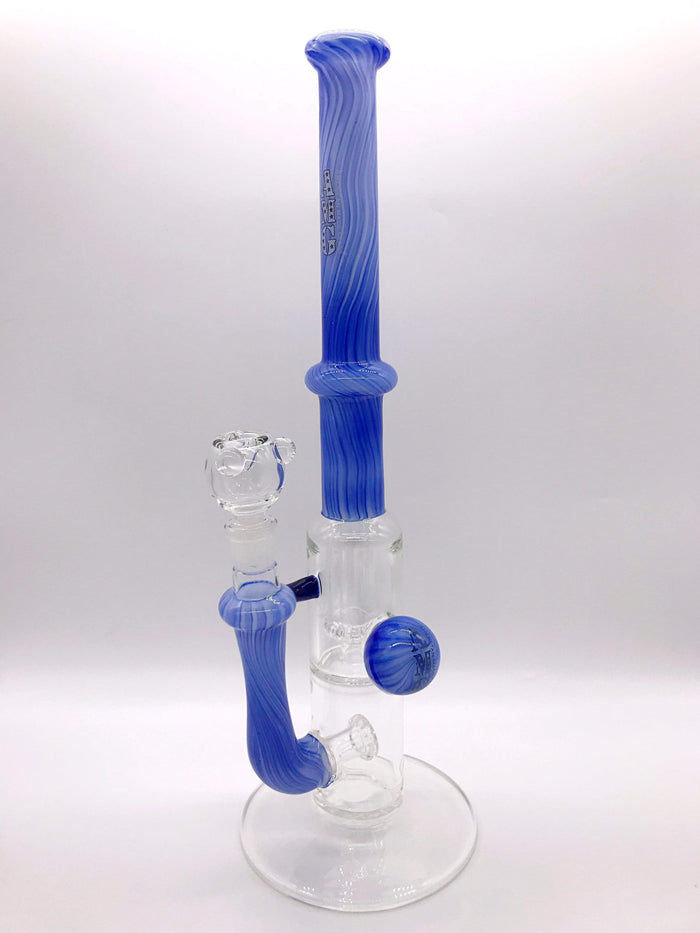 Smoke Station Water Pipe AMG Heady American Two-Chamber Perc Tube