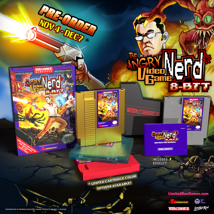 Angry Video Game Nerd 8-bit Limited Edition (NES)