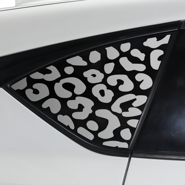 Animal Leopard Cheetah Cow Window Vinyl Decal Stickers Fits Acura RDX 2019 - 2024 - Bogar Tech Designs