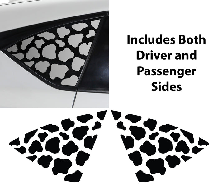 Animal Leopard Cheetah Cow Window Vinyl Decal Stickers Fits Acura RDX 2019-2026