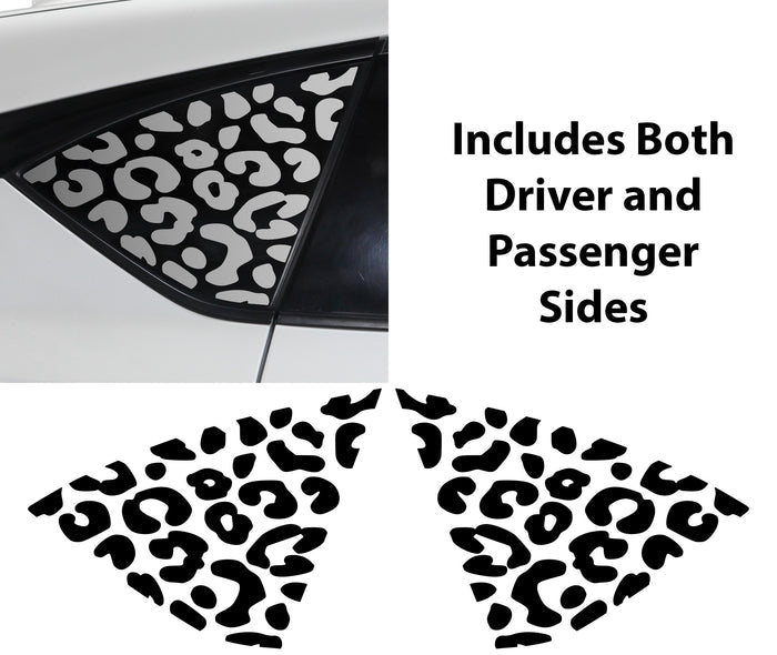 Animal Leopard Cheetah Cow Window Vinyl Decal Stickers Fits Acura RDX 2019-2026