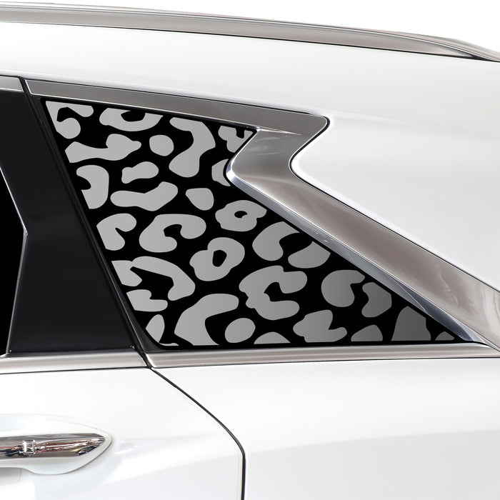 Animal Leopard Cheetah Cow Window Vinyl Decal Stickers Fits Infiniti QX50 2019 - 2024 - Bogar Tech Designs